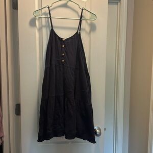 NBW Navy linen dress